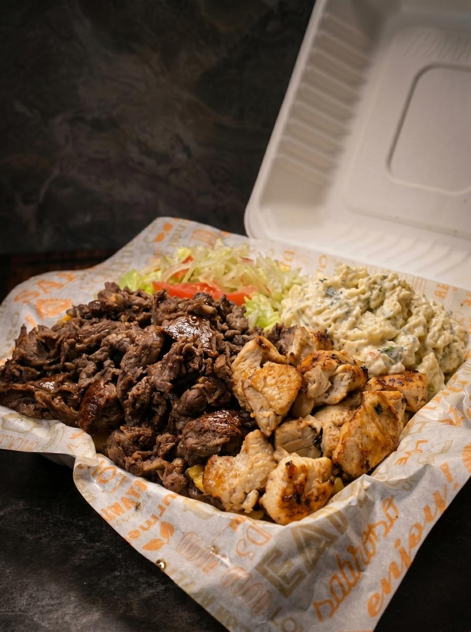 Mix Ribeye-Chicken Platter